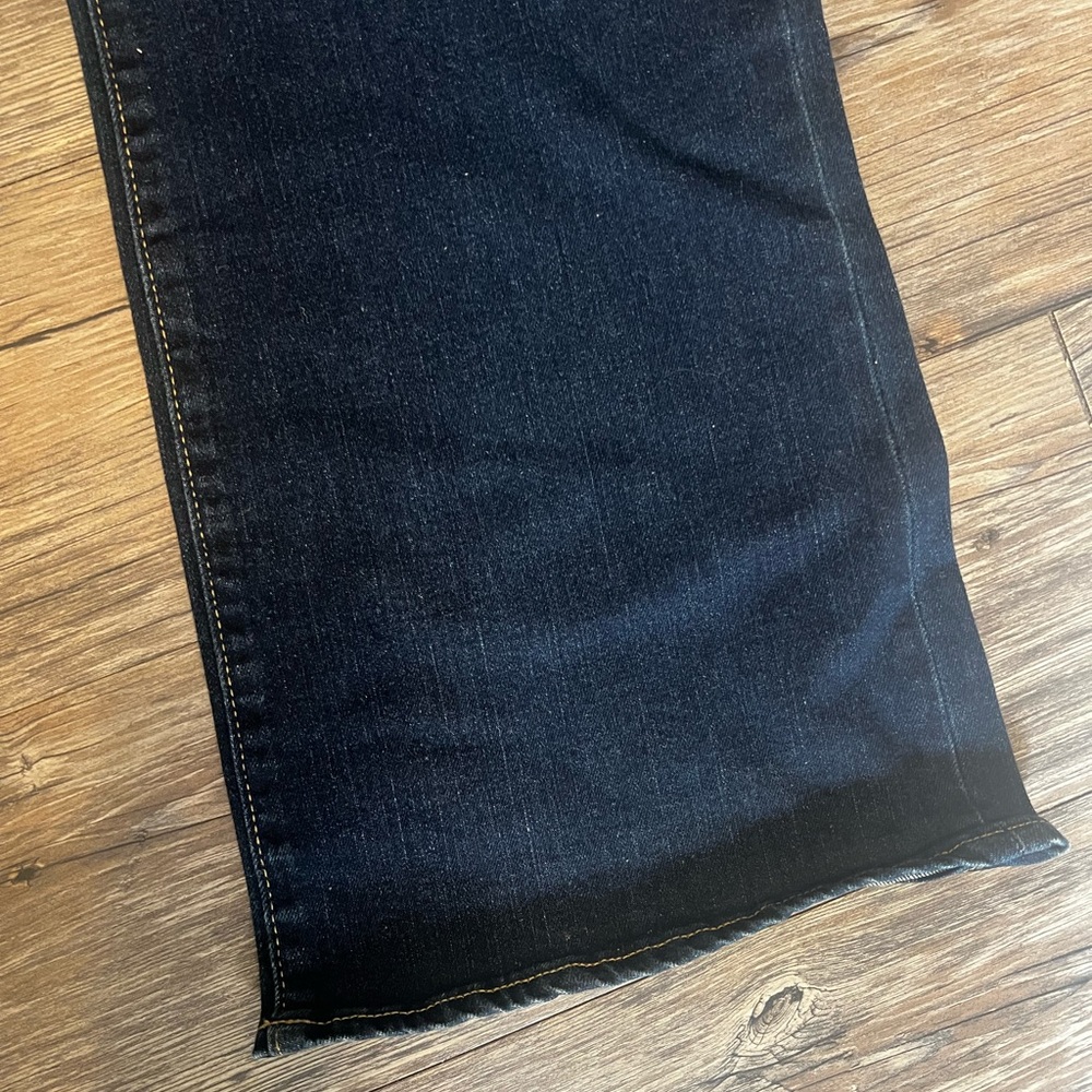 Gap Sexy Bootcut Fit Dark Indigo Jeans Mid Rise Casual Womens Size 18/34 - Picture 3 of 8